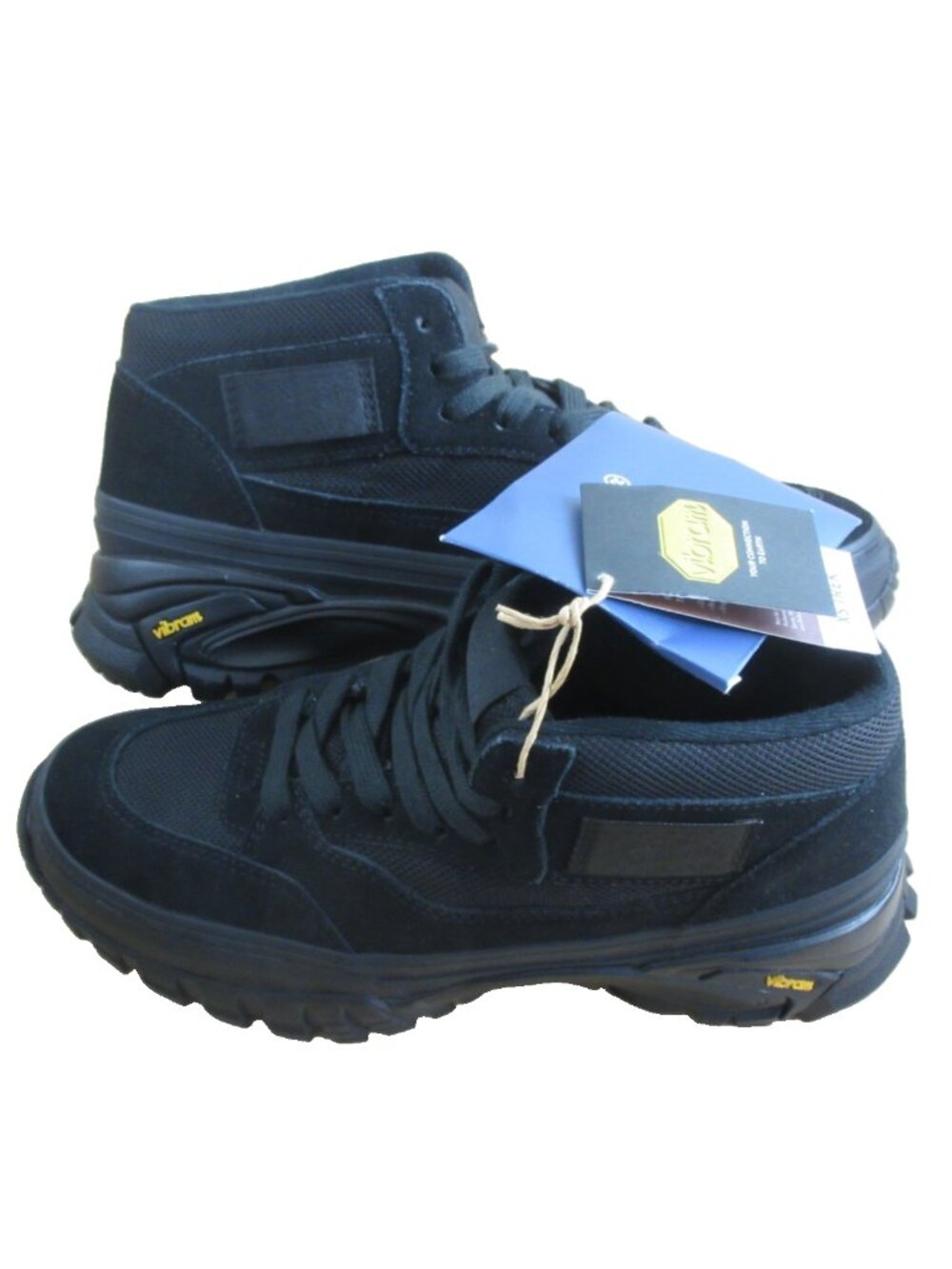 Vans Women's Premium Lx Half Cab 33 Trail Hiking Shoes All Black Size 6.5 NEW